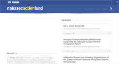 Desktop Screenshot of nakasecactionfund.org